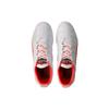 Puma King Platinum 21 Rally FG/AG Fabric Low-Top Soccer Shoes Men Soccer Shoes White Orange 107109-01