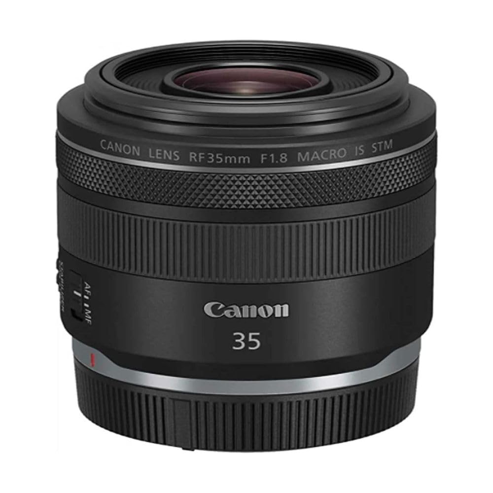 Canon RF35mm MACRO IS STM Prime Lens with Original Lens Care Kit F1.8 (RF Mount) (Used)