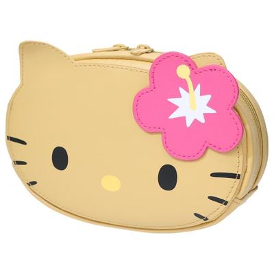 Hello Kitty [Pen Pouch] Face Pocket Pen Pouch/Suntan Sanrio