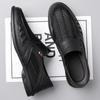 Fashion2024 Summer New Flat Shoes Hollow Breathable Men's Casual Shoes Soft Sole Durable Men's Loafers Versatile Business Shoes
