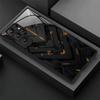 SimplicityTrend Wykwintny luksus Wysokiej klasy Etui na Telefon Szklane Etui na Telefon dla Samsung Galaxy S26 S25 S24 S23 S22 S21 FE,Ultra,Plus
