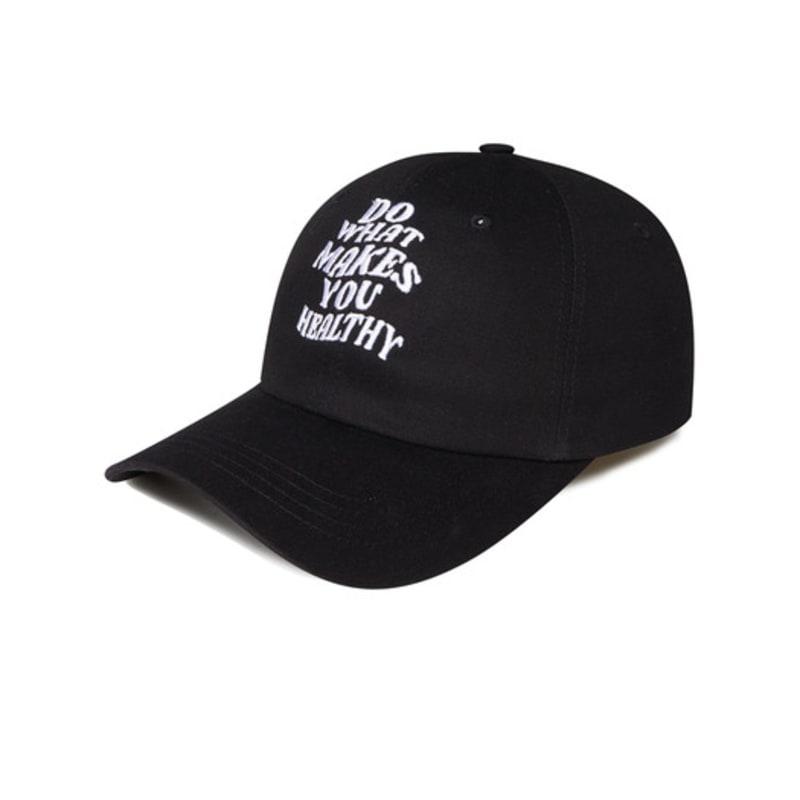 Exercise D.W.M.Y.H Logo Cap_BLACK