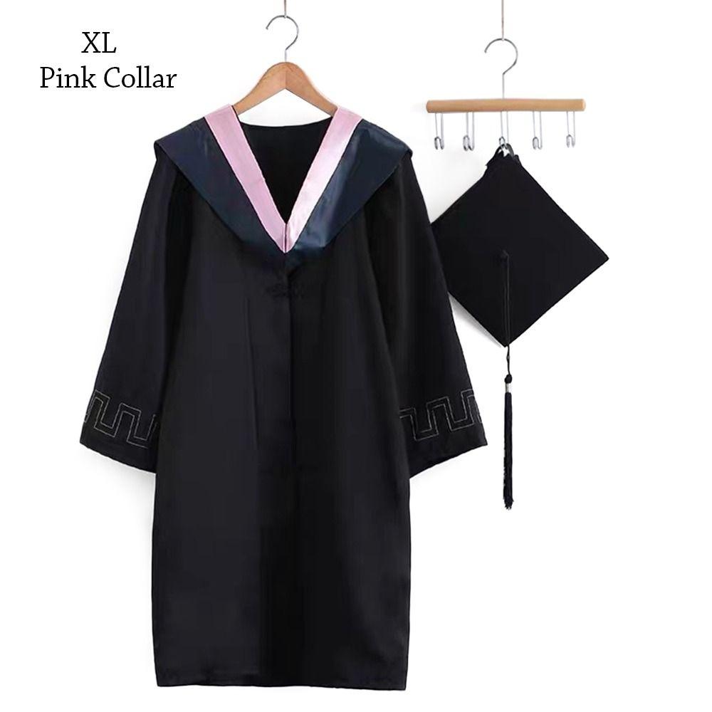 Ceremony Congrats Grad Happy Graduation Bling Removable Tassel Graduation Gown Set Mortarboard Hat