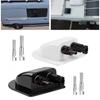 ABS Solar Panel Sealing Box Double Hole Cable Entry Gland Caravan RV Roof Cable Box