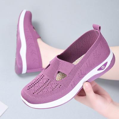 Shoes Women's Shoes Large Size Women's Shoes Casual Shoes One Pedal Mother Shoes Soft Sole Not Tired Feet Flat Shoes Women