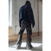 H M Baggy Cargo Jeans Dark deniM Grey