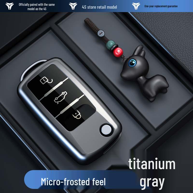 Compatible Key Cover for Volkswagen Sagitar, Tiguan, Passat, Bora, Lavida, Tayron, T-Roc, CC, Polo, and Lamando