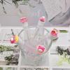 Rotating Cartoon Crystal Eyelash Brush: Portable Makeup Tool