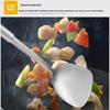 Durable Stainless Steel Frying Spatula Ladle Slotted Spoon Spatula Long Handle Kitchen Gadgets Kitchen Cooking Utensil