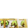 Cute Avocado Plush Keychain Student-friendly Green Crystal Soft Stuffed Toy