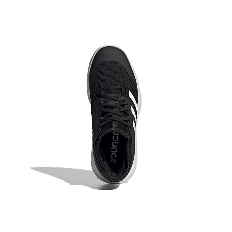 Adidas  Court Team Bounce IN Core Black Women Sneakers Cloud-White Silver-Metallic FX1804