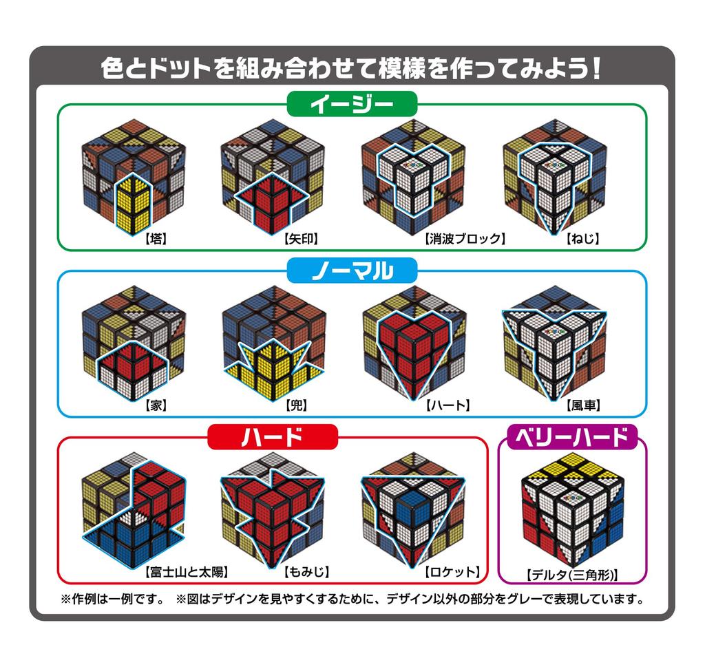 Megahouse Cube Pixel Recommended 8 years old and up Rubik's age
