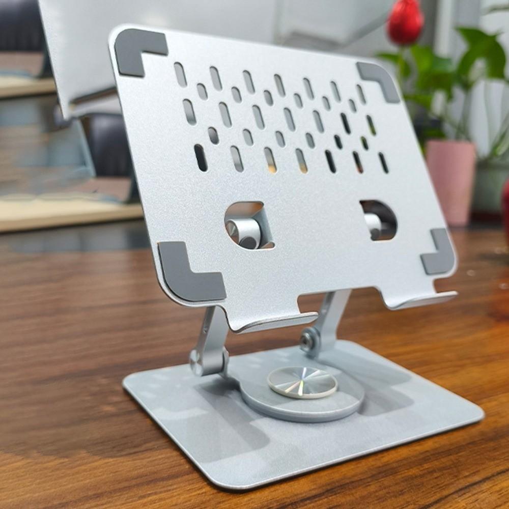 Heat Dissipation Rotatable Tablet Stand 360° Rotation Tablet Phone Metal Bracket  Tablet