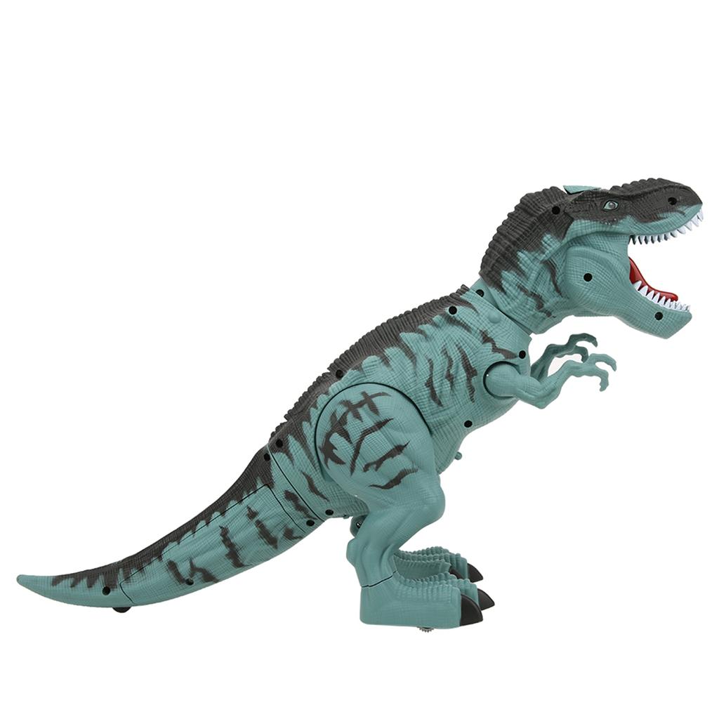 Electric Dinosaur Figures Intelligent Music Light Walking Spray Animals Model Kid Novelty Gift Toys