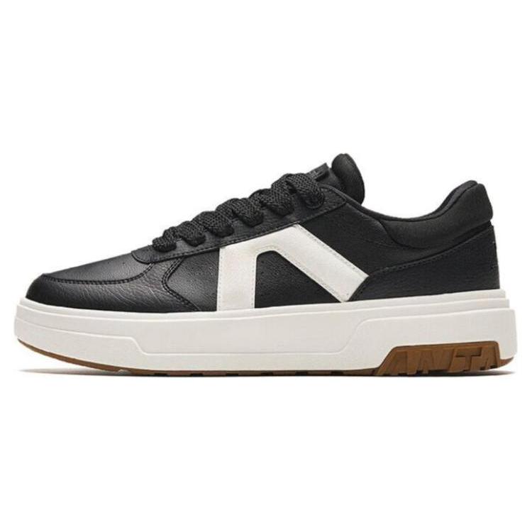 

Anta A Dao Slip Resistant Cushioning Low top Skateboard Shoes Men s Black White 112348071-2 44