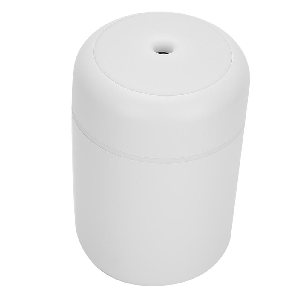 

300ml USB Household Car Air Humidifier Desktop Portable Night Light Humidifier SprayWhite белый