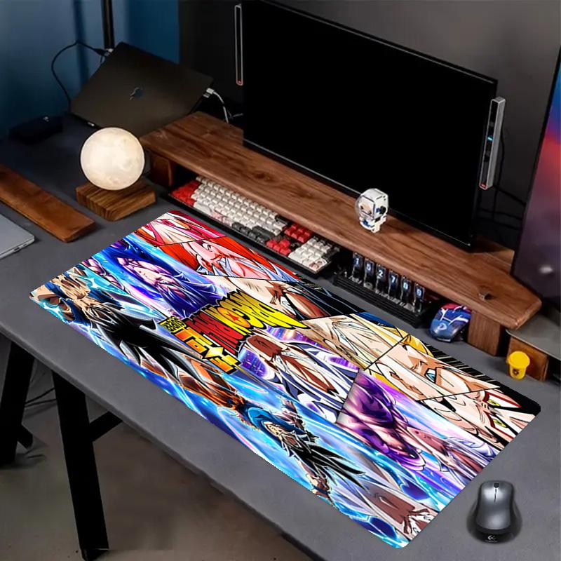 DRAGON BALL Print Muismat, Antislip Bureau Toetsenbord Mat, voor PC Laptop Gaming Werken Dagelijks Gebruik, Cool Festival Verrassingscadeau