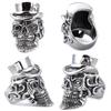 2026 Men's Vintage Ring, Hat Gentleman's Head Ring Men's Jewelry Accessories Gift