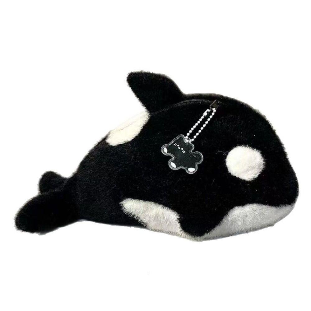 Large Capacity Pencil Case Plush Pen Box New Pen Bag  Gift