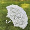Elegant Lace Women's Lace Umbrellas Hollowed Out Bride Prop Umbrella  Photography Props