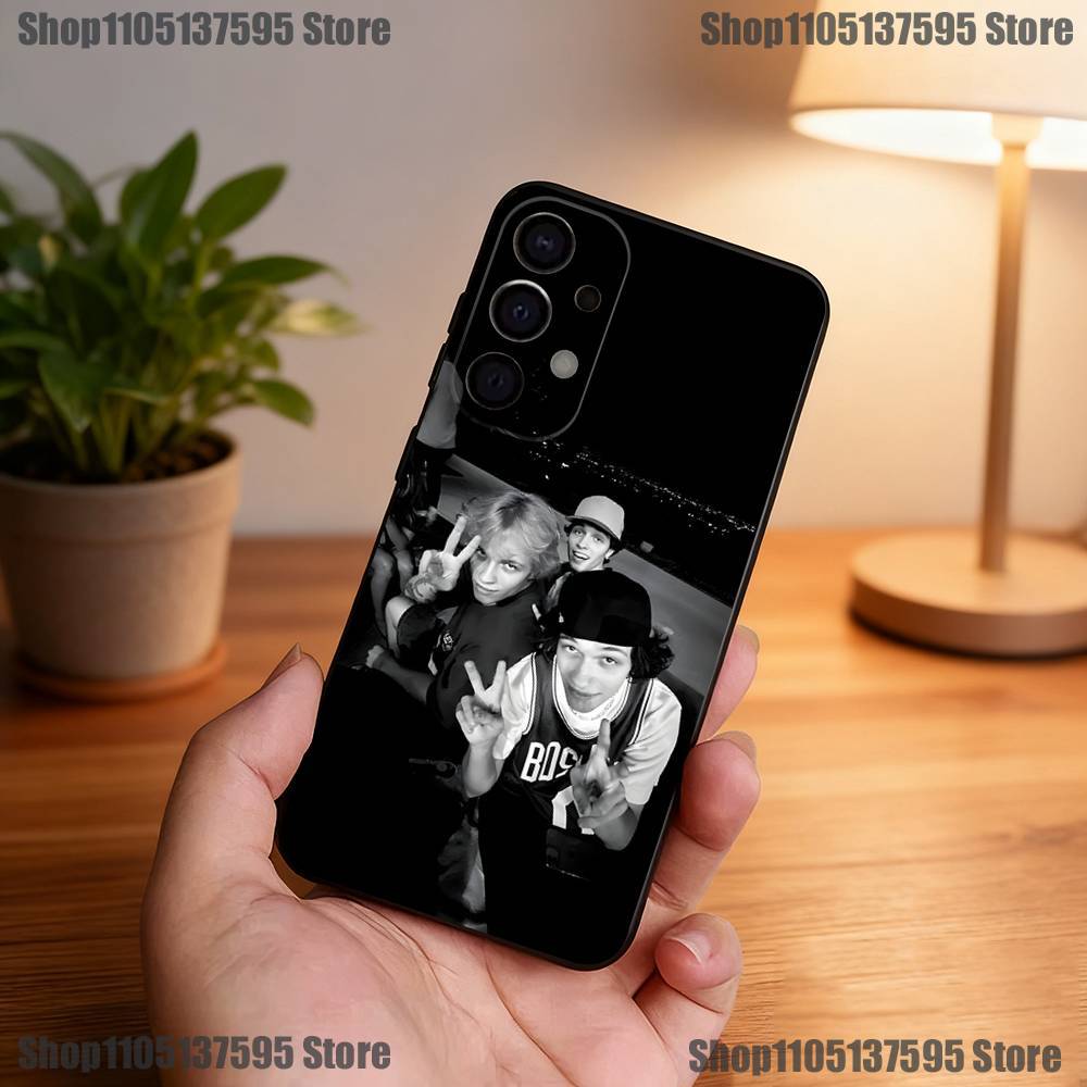 Sturniolo Triplets Phone Case For Samsung S25,S24,S21,S22,S23,S30,Ultra,S20,Plus,Fe,Lite,5G Black Cover