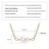 Double Layer Freshwater Pearl Choker Necklace, s925 Sterling Silver, 18k Gold Plated, Gift for Christmas and Qixi