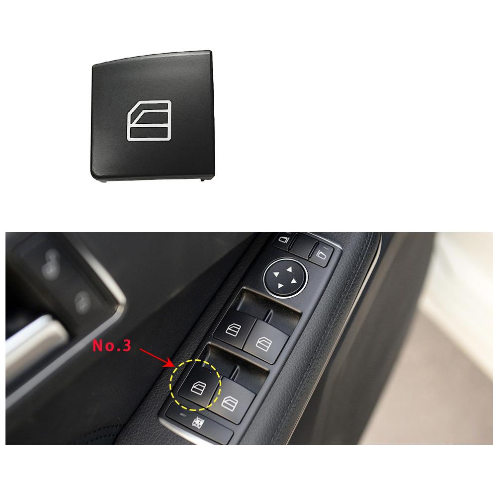 For Mercedes Benz A B C E GLA GLK Class W176 W246 W204 W212 W207 W156 X204  Car Window Switch Button Cover Cap 2049058202