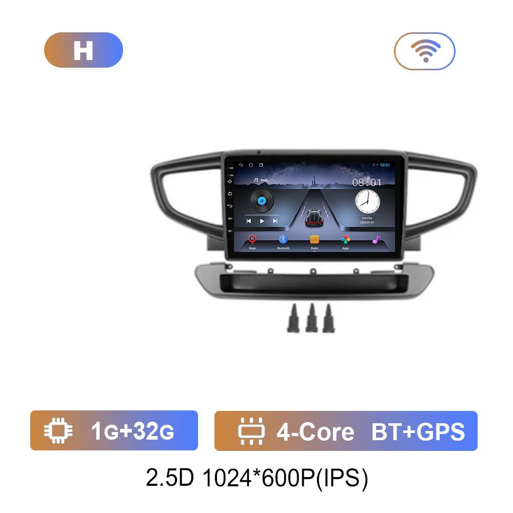 

для Hyundai Ioniq AE 2016 - 2025 Автомагнитола Мультимедийный плеер Android 14 Интеллектуальная система GPS Навигация WiFi 4G Buletooth Головное устройство