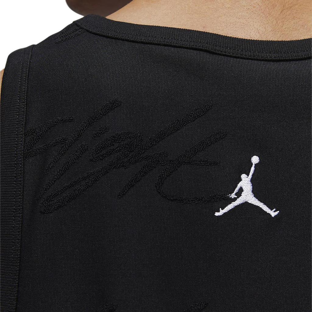 Jordan Tank Tops Men's Black Crew Neck Moderate Straight Fit FN4640-010