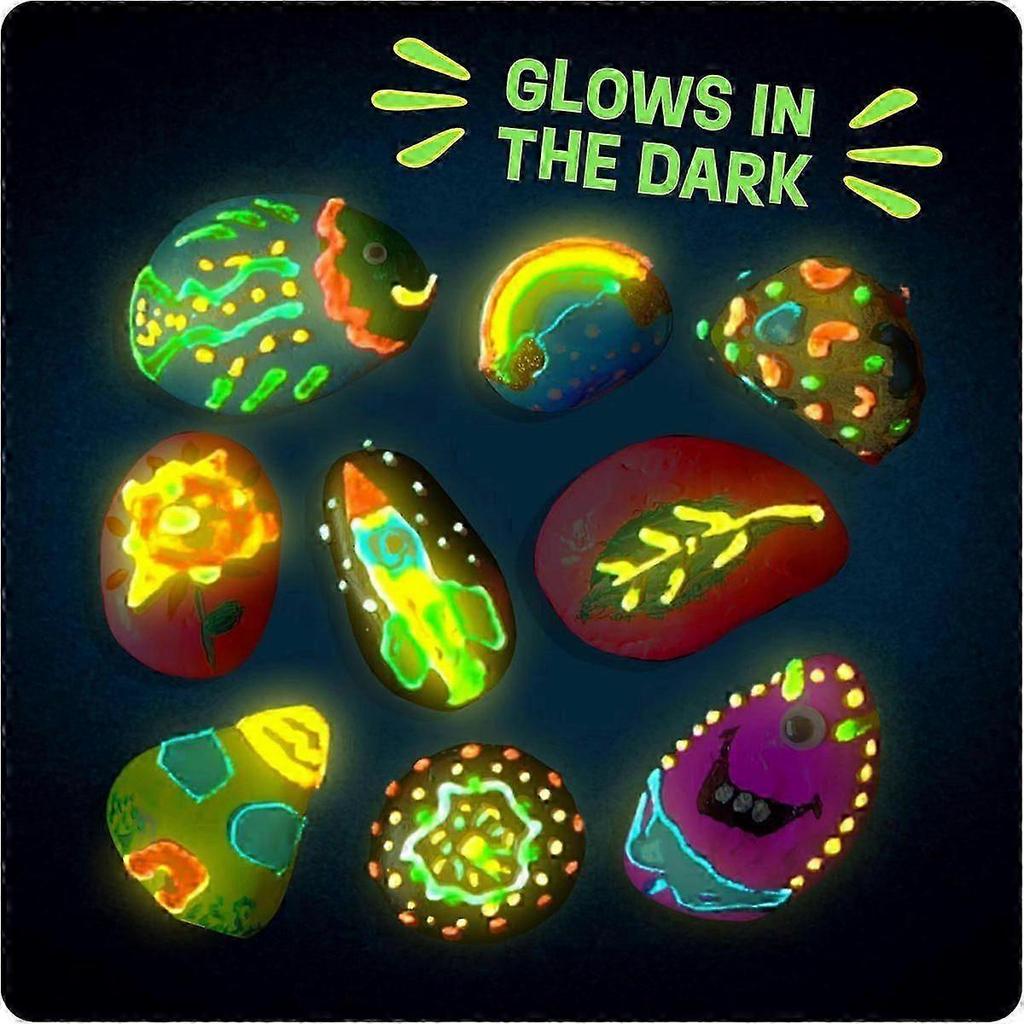 Education Not Shirt Kids Rock Painting Kit 14 Pebbles For Painting Glow In The Kit Arts And Crafts For Kids Ages 6 Ferret Cage