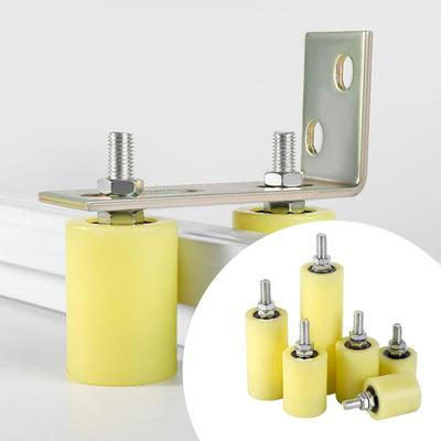 Thickened Slide Gate Guide Roller Set Nylon Bearing Guiding Wheels  Sliding Gate