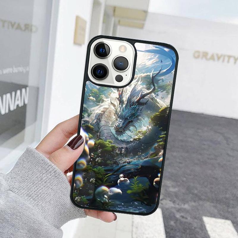 Exquisite Chinese Dragon Flying Phone Case For iPhone 17 Air 15 16 Cover  11 13 14 Pro Max 12 Plus Max Fundas
