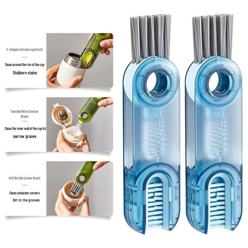 3-in-1 Portable Bottle and Cup Cleaning Brush Set