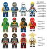 M8091 M8093 M8121 Mirage Assembled Building Block Figurine Toy Ninja With Weapon Bag