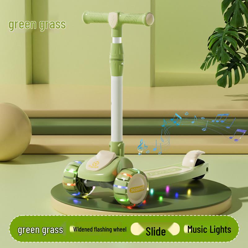 3-in-1 Children's Scooter for Ages 1-12: Safe and Fun for Boys and Girls