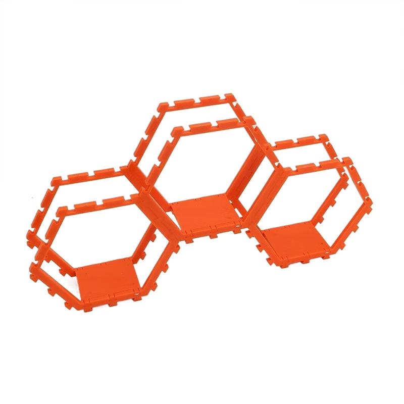 

3 Grids Display Shelf For Figures Model Building Blocks Figure Toys Wall-Mounted Floating Collectibles Stands B