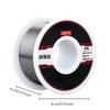 50g Solder Wire Spool SilverColored with Flux Core Moves Smoothly for Electronics