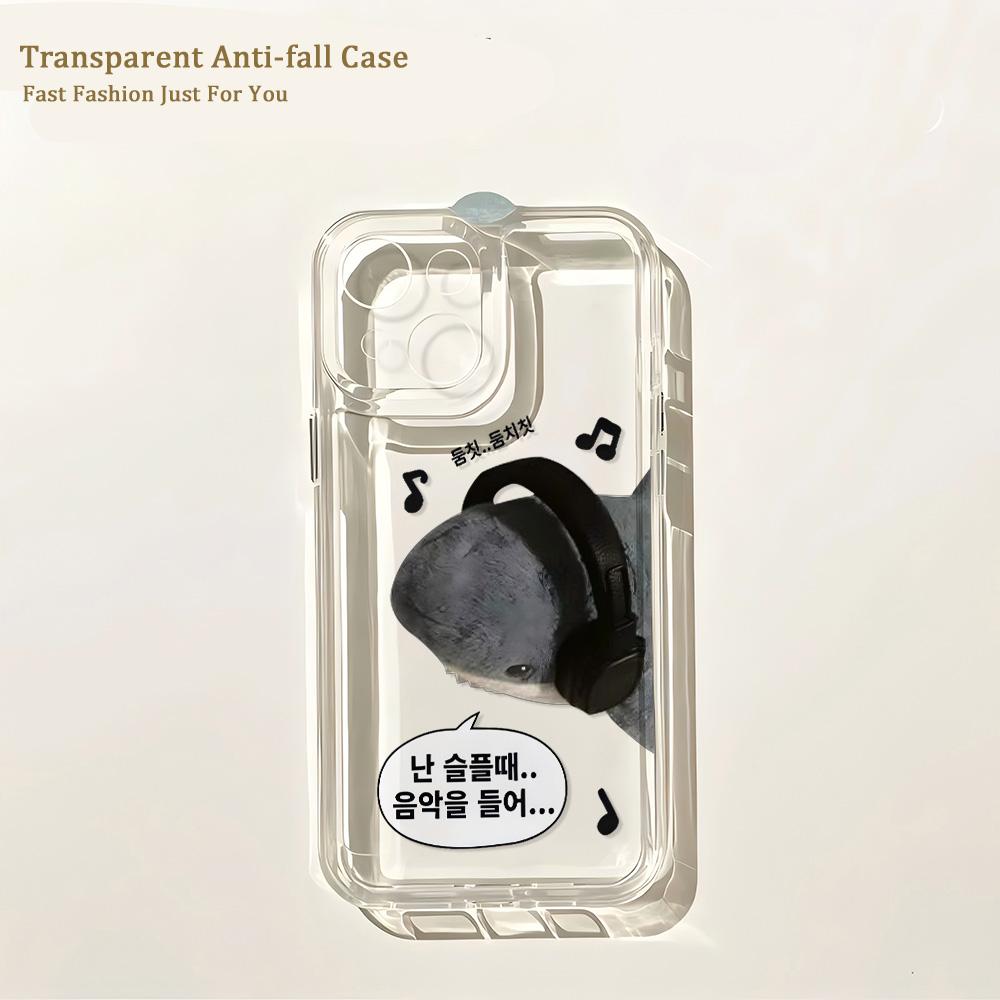 

Talking Potato Cute Cat Shark Phone Case For Samsung Galaxy A55 A35 A25 A15 A54 A24 A14 A06 A05 A13 A53 A33 A23 4G 5G Back Cover Samsung A03 Core