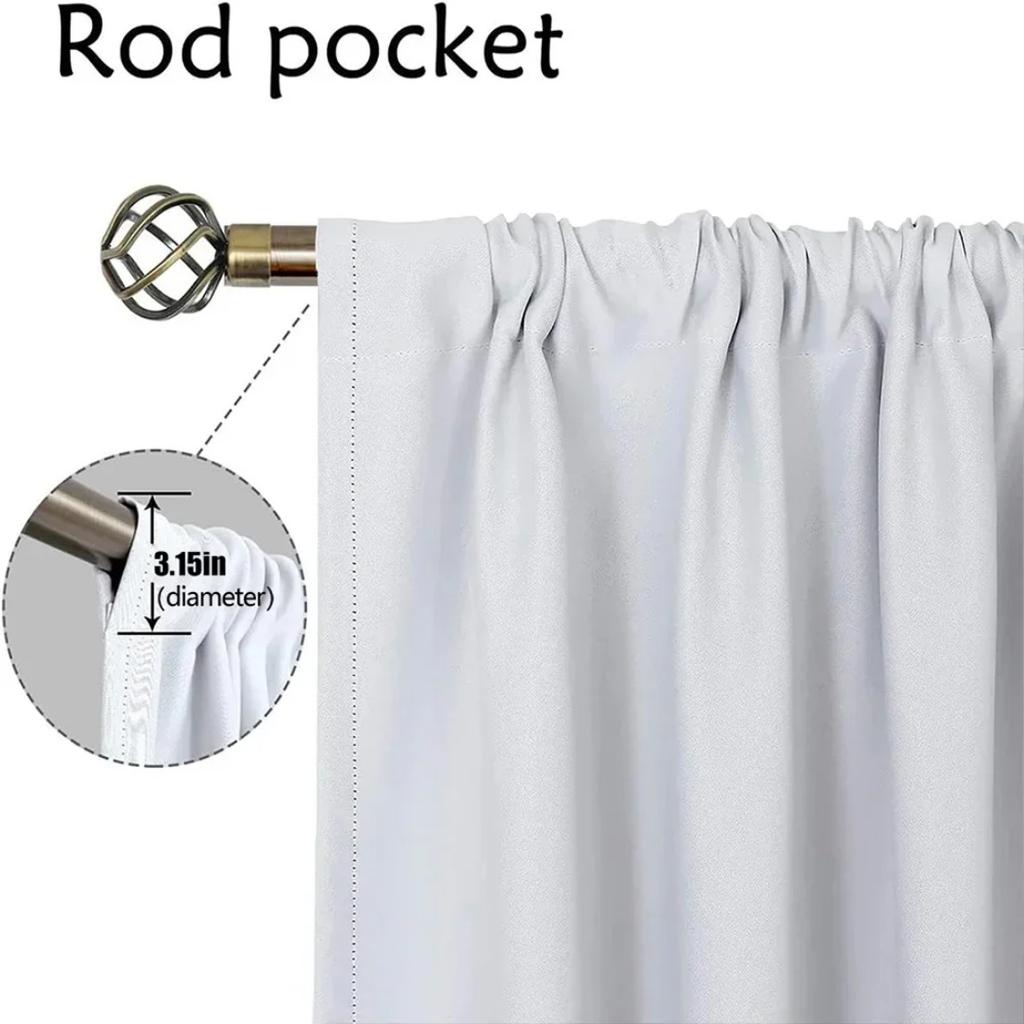 Curtains for Living Room Curtain for Room 2 Panel We Bare Bears Halloween Decoration Shades Partition Home Interior Curtains