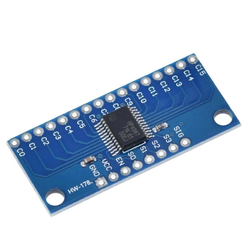 1pcs CD74HC4067 16-Channel Analog Digital Multiplexer Breakout Board Module For Arduino