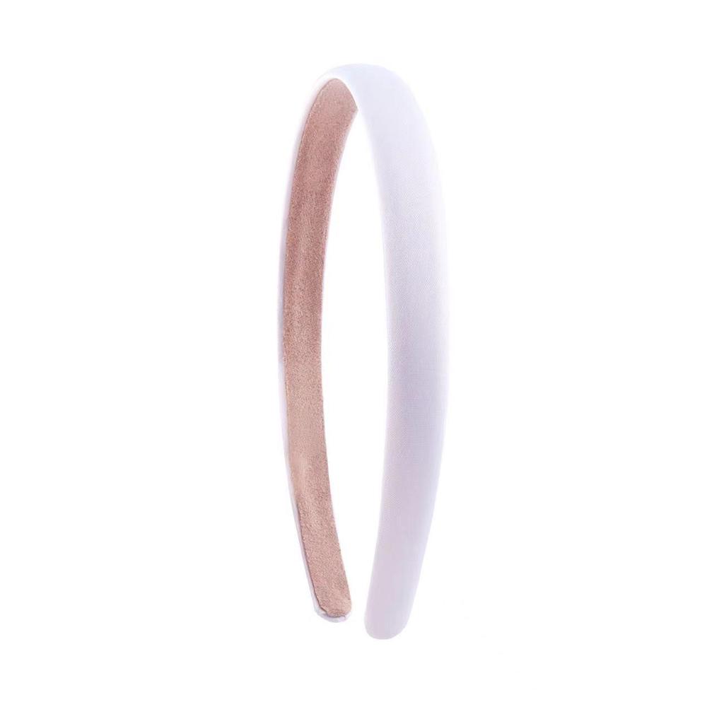 Kids' Solid Color Wide Edge Headband – Handmade Fabric Base, Perfect for Summer DIY Accessories