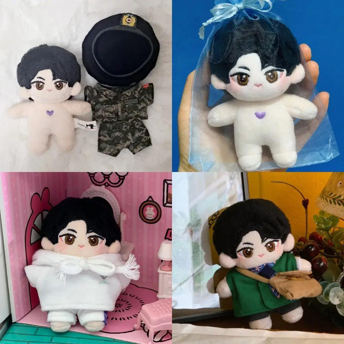 

Пуленепробиваемая Кукла Тирджини Сокджин Бтс Военная Форма 10см Одежда