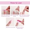 24PCS Cute Cartoon Red Apple False Nails Green Polka Dots Plaid Patterns French Fake Nails Tip Sweet Fruit Almond Nails Press On
