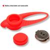 Safety Flashing Glow Light New Pet Led Silicone Rubber Pendant Blinking Led Collar Luminous Pendant for Pet Dog Puppy Necklaces