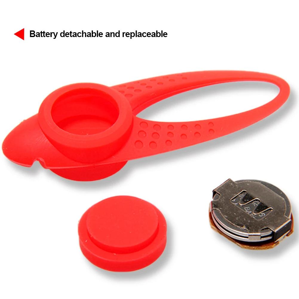Safety Flashing Glow Light New Pet Led Silicone Rubber Pendant Blinking Led Collar Luminous Pendant for Pet Dog Puppy Necklaces