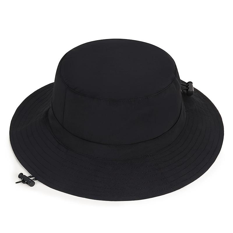 Four Seasons Folding Fisherman's Hat, Multi-functional High Quality Outdoor Fishing Hat with Drawstring Closure, Fishing, Hiking
