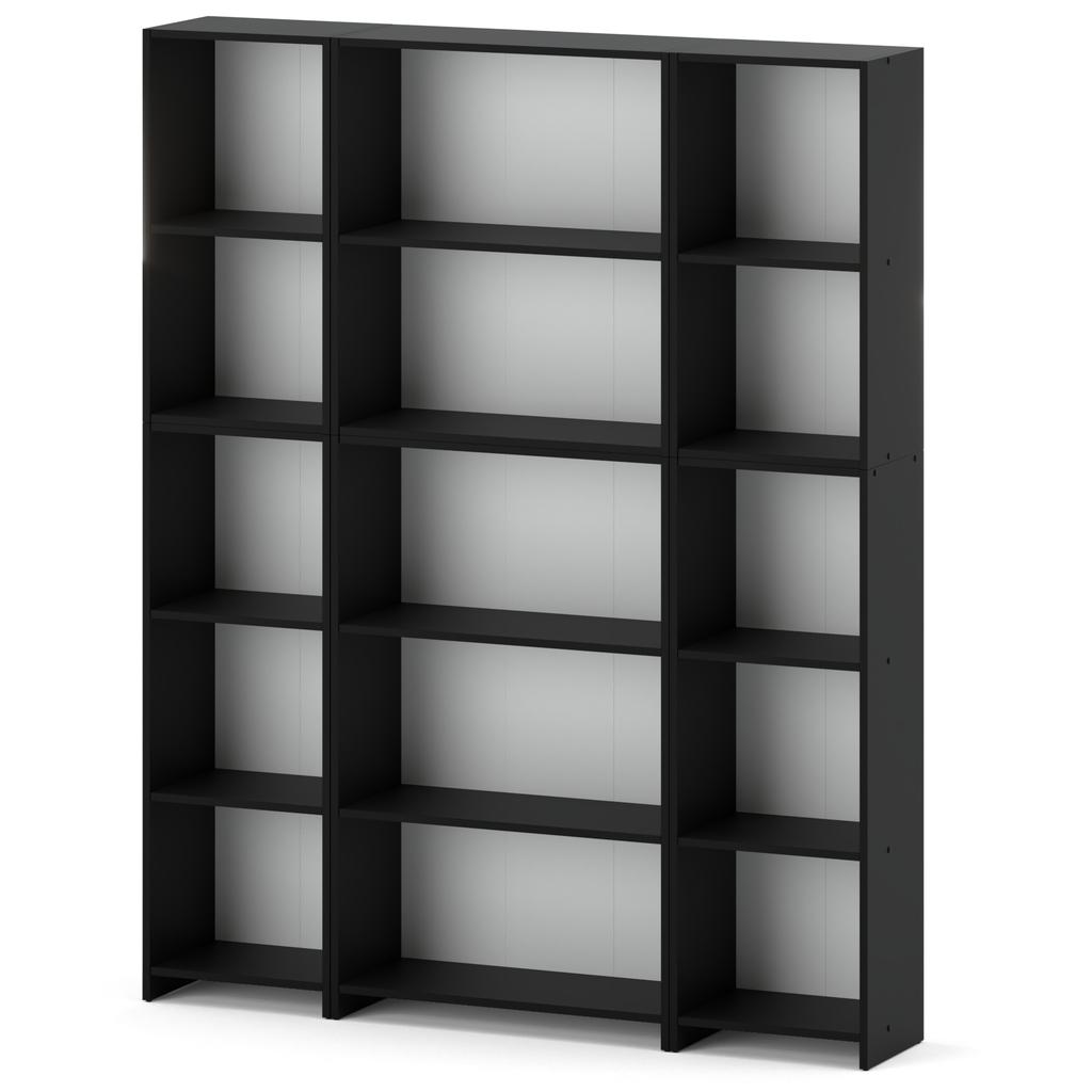 Office Bookshelf Black 150cm Bookshelf Toy Cabinet