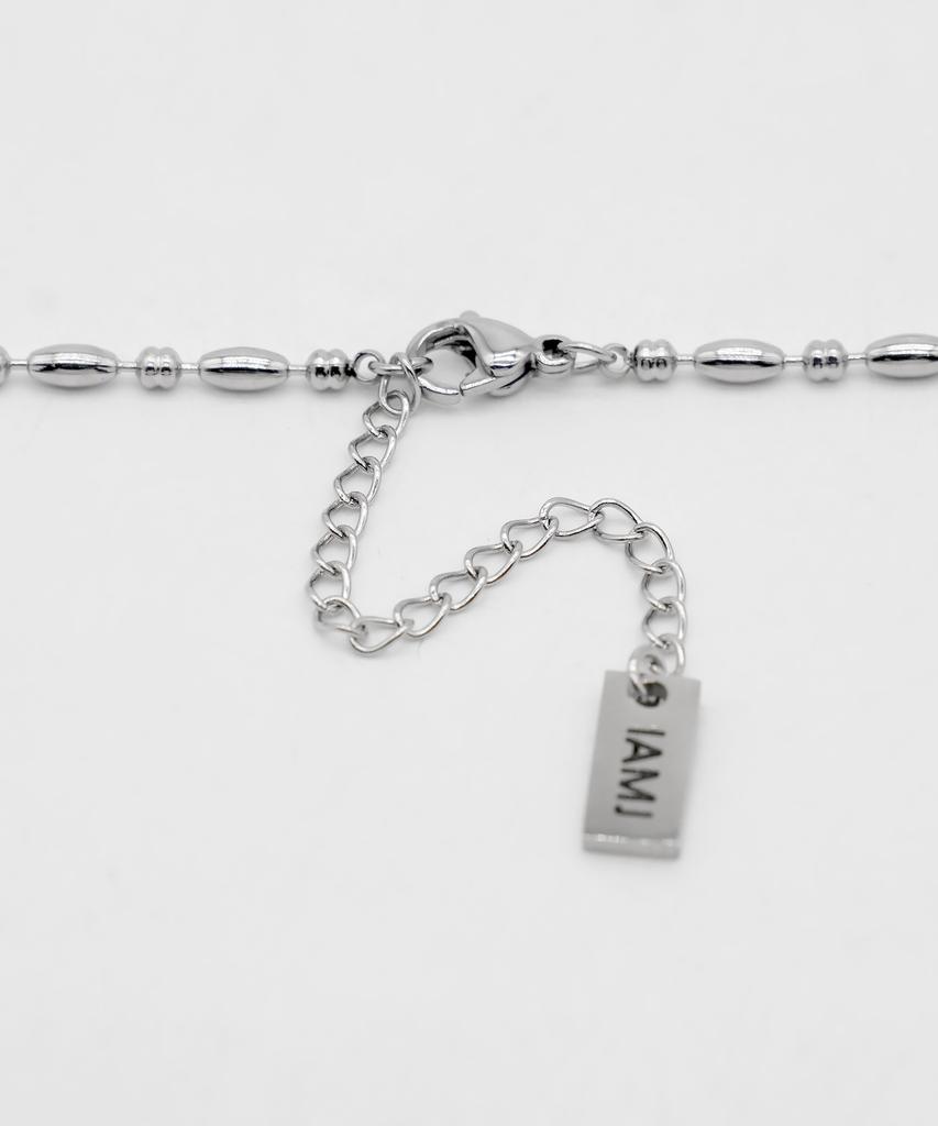 Iamj Grain Knot Chain Necklace
