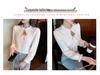 Women's Autumn/Winter Lace Half-High Neck Shirt with Velvet - 2023 Trendy Innerwear Fashion Top