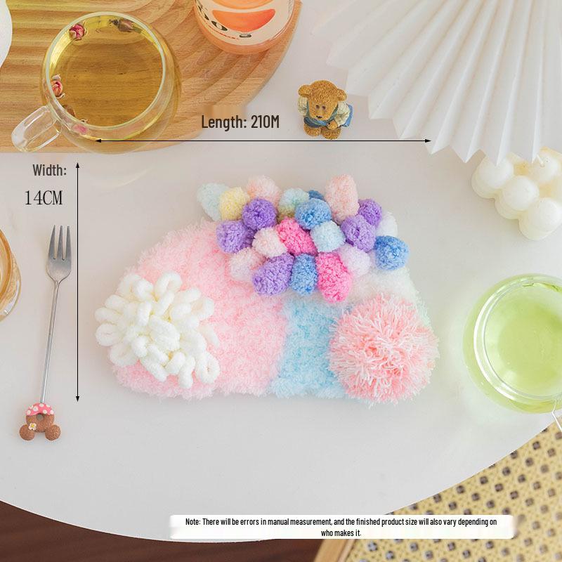Moss Coaster Rug Kit: Beginner-Friendly Mori Style Doormat Gift Set